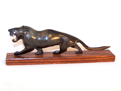 Schwarzer panther figur - panther,