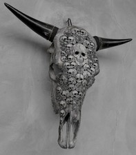 Totenkopf-Stierschädel 