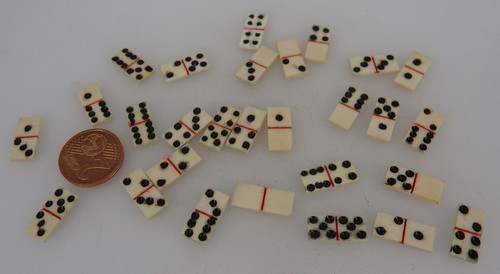 Miniatur domino spiel - miniatur,