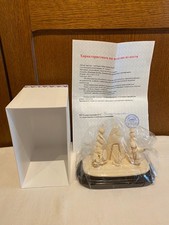 Schnitzerei aus Elch-Horn &