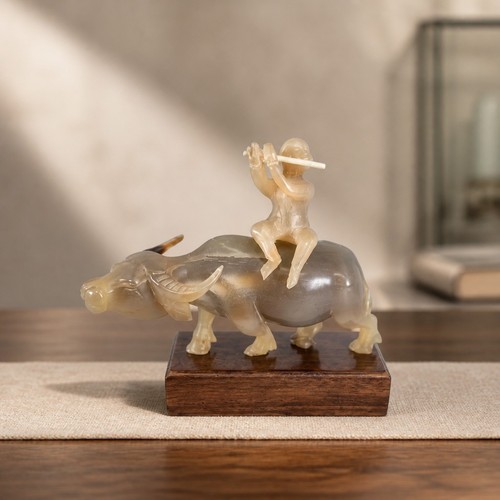 Asiatische horn kunst - horn, junge