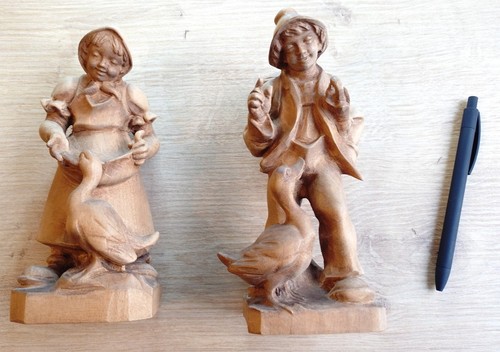 Lindenholzfiguren gefräst - , /