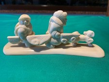 Schnitzerei aus Elch-Horn -