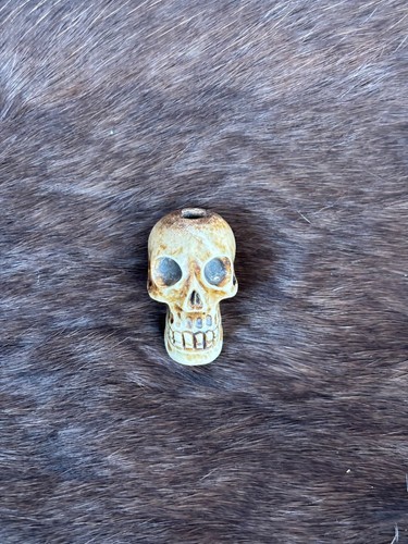 Gamsjaga totenkopf geschnitzt - totenkopf,
