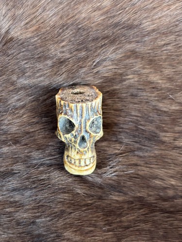 Gamsjaga totenkopf geschnitzt - totenkopf,