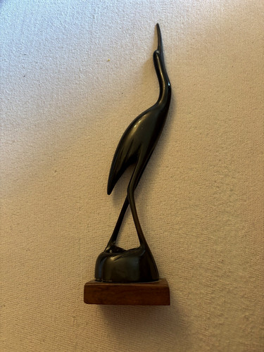 Stolzer kranich reiher figur - kranich,