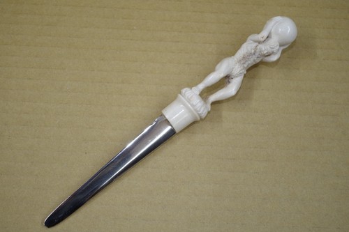 Brieföffner metall mit - ,