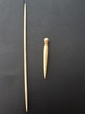 Stricknadel und Ahle aus Bein